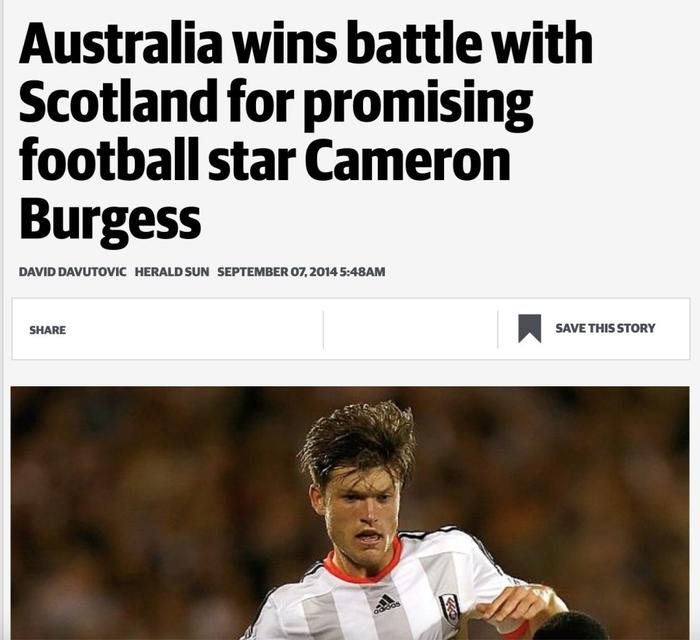 关于澳大利亚球员转会欧洲，谋求更大发展的信息