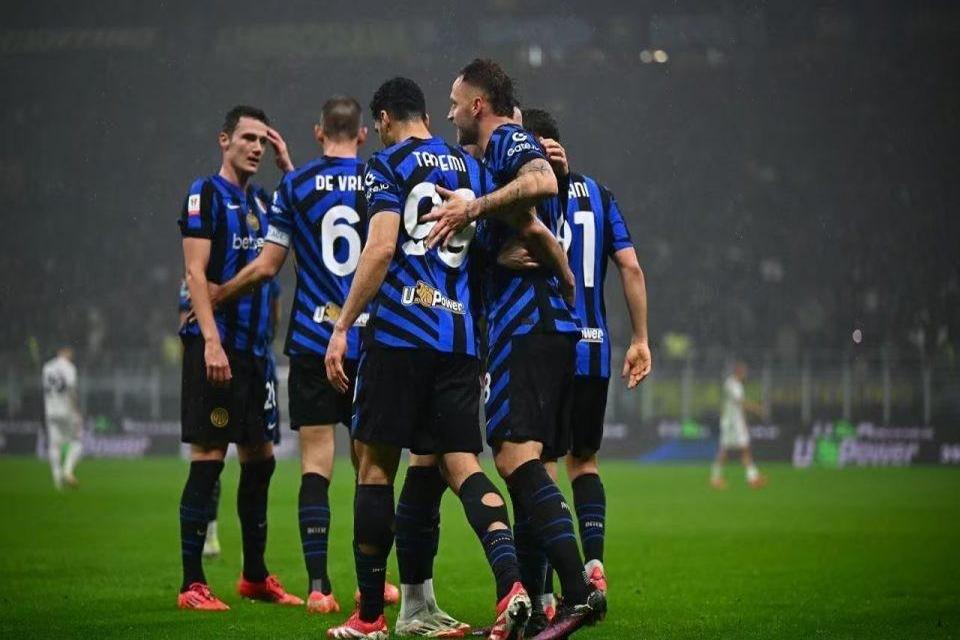 国米主场战胜卡利亚里,前锋射门精准 国米主场战胜卡利亚里,前锋射门精准