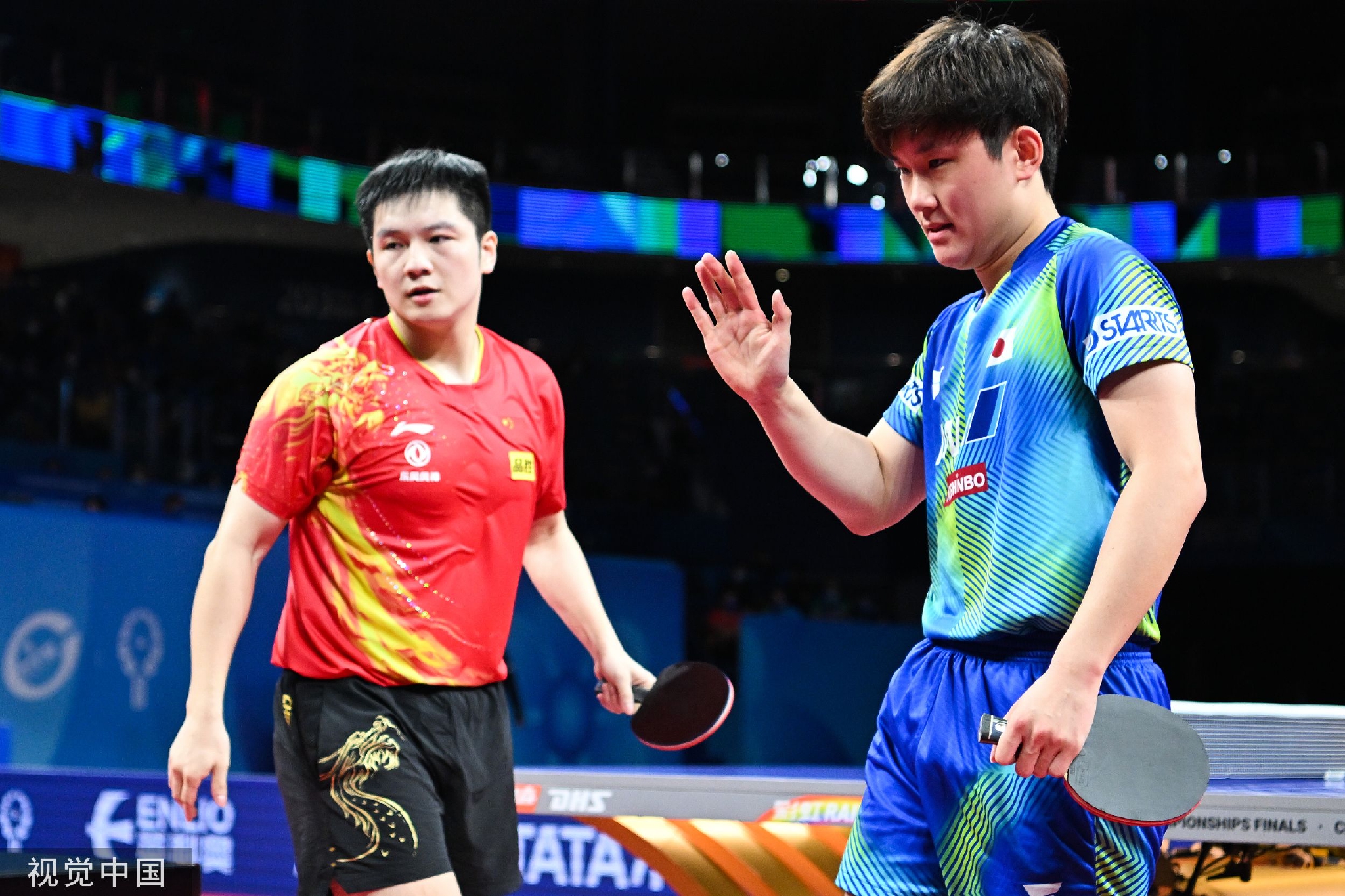 韩国队绝杀英格兰队，张本智和关键制胜